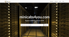 Desktop Screenshot of minicabs4you.com