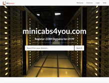 Tablet Screenshot of minicabs4you.com